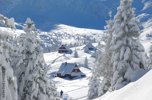 Zimowa Dolina Gąsienicowa w Tatrach  © Przemysław_Wania