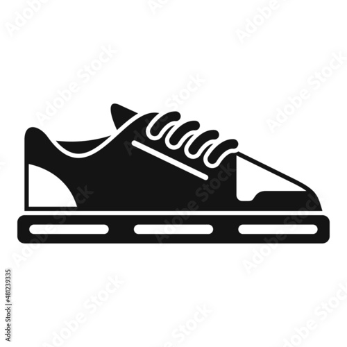 Sneaker design icon simple vector. Sport shoe