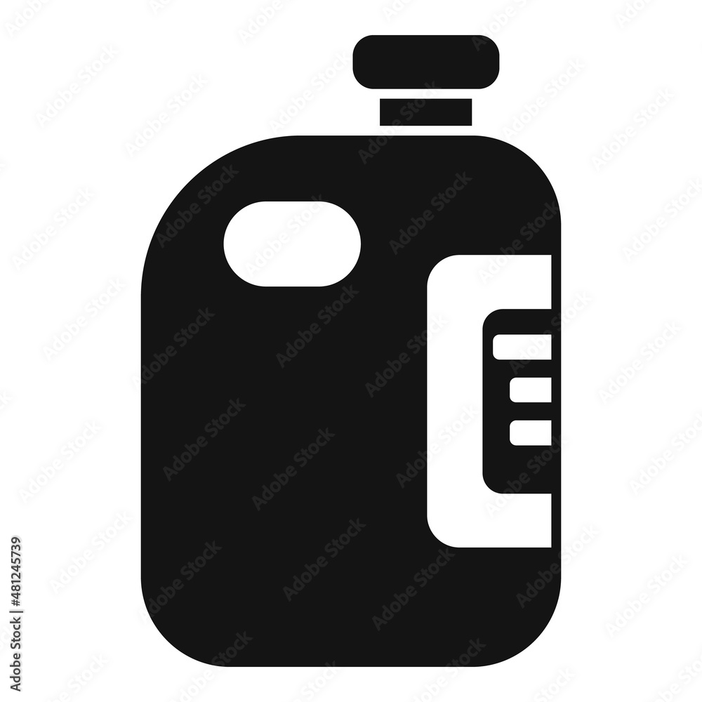 Pool cleaner bottle icon simple vector. Cleaning repair Pool cleaner bottle icon simple vector. Cleaning repair