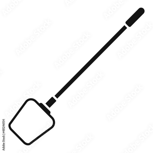 Cleaning pool tool icon simple vector. Swim travel