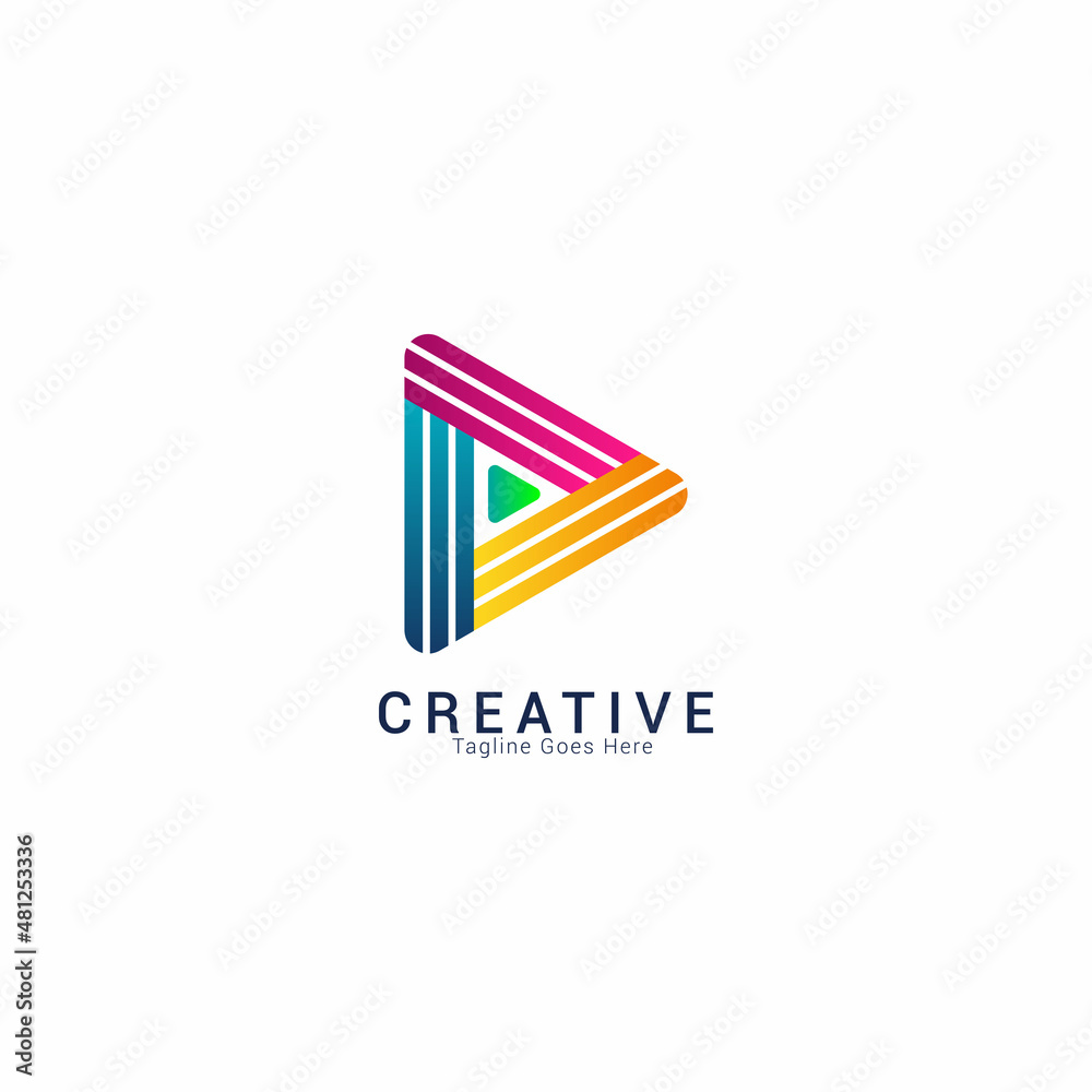 Logo Video Motion media player design template