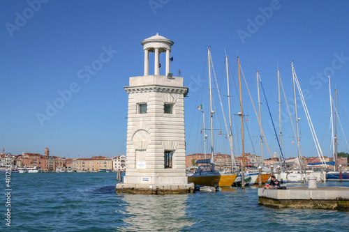 Lighthouse at San Giorgio Maggiore, an island of Venice