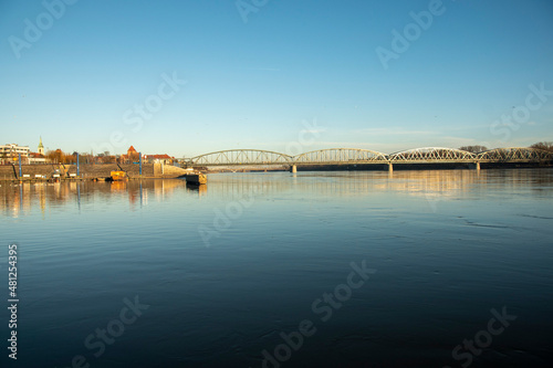 Krajobraz most drogowy Toruń © Krzysztof  Jaworski