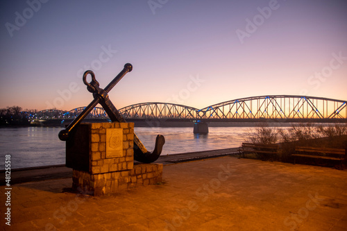 Krajobraz most drogowy Toruń