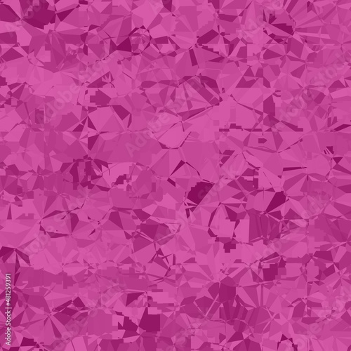 Abstract macro crystal geometric background texture Red-violet color. Random pattern background. Texture Red-violet color pattern background.