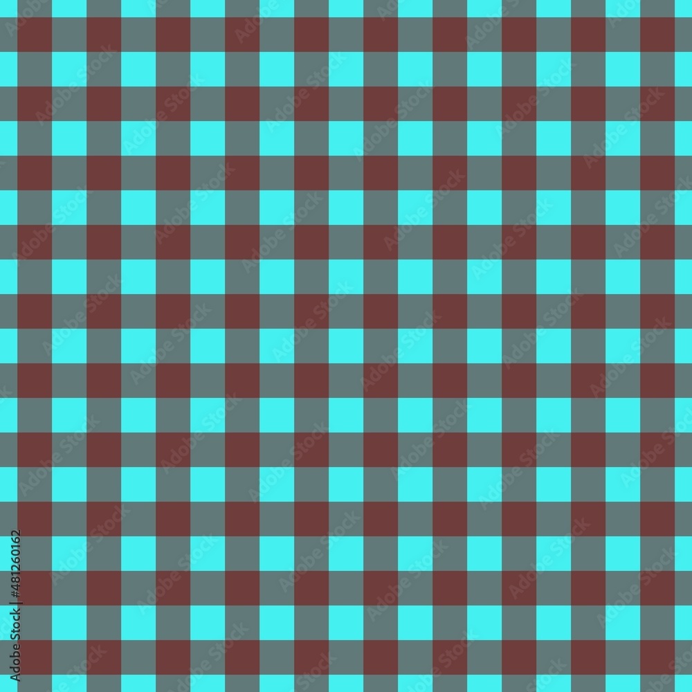 Plaid pattern. Cyan on Maroon color. Tablecloth pattern. Texture. Seamless classic pattern background. Plaid pattern. Cyan on Maroon color. Tablecloth pattern. Texture. Seamless classic pattern background.