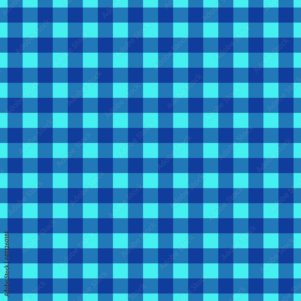 Plaid pattern. Cyan on Navy color. Tablecloth pattern. Texture. Seamless classic pattern background. Plaid pattern. Cyan on Navy color. Tablecloth pattern. Texture. Seamless classic pattern background.