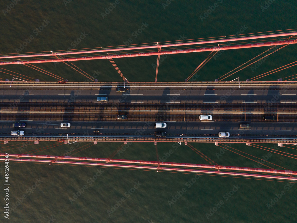 Obraz premium Golden bridge