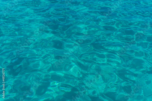 Mar turquesa pantalla completa © Alan Vega