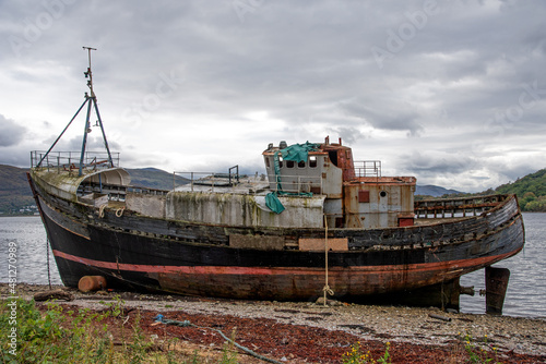 The Old fishing boat  Scotland