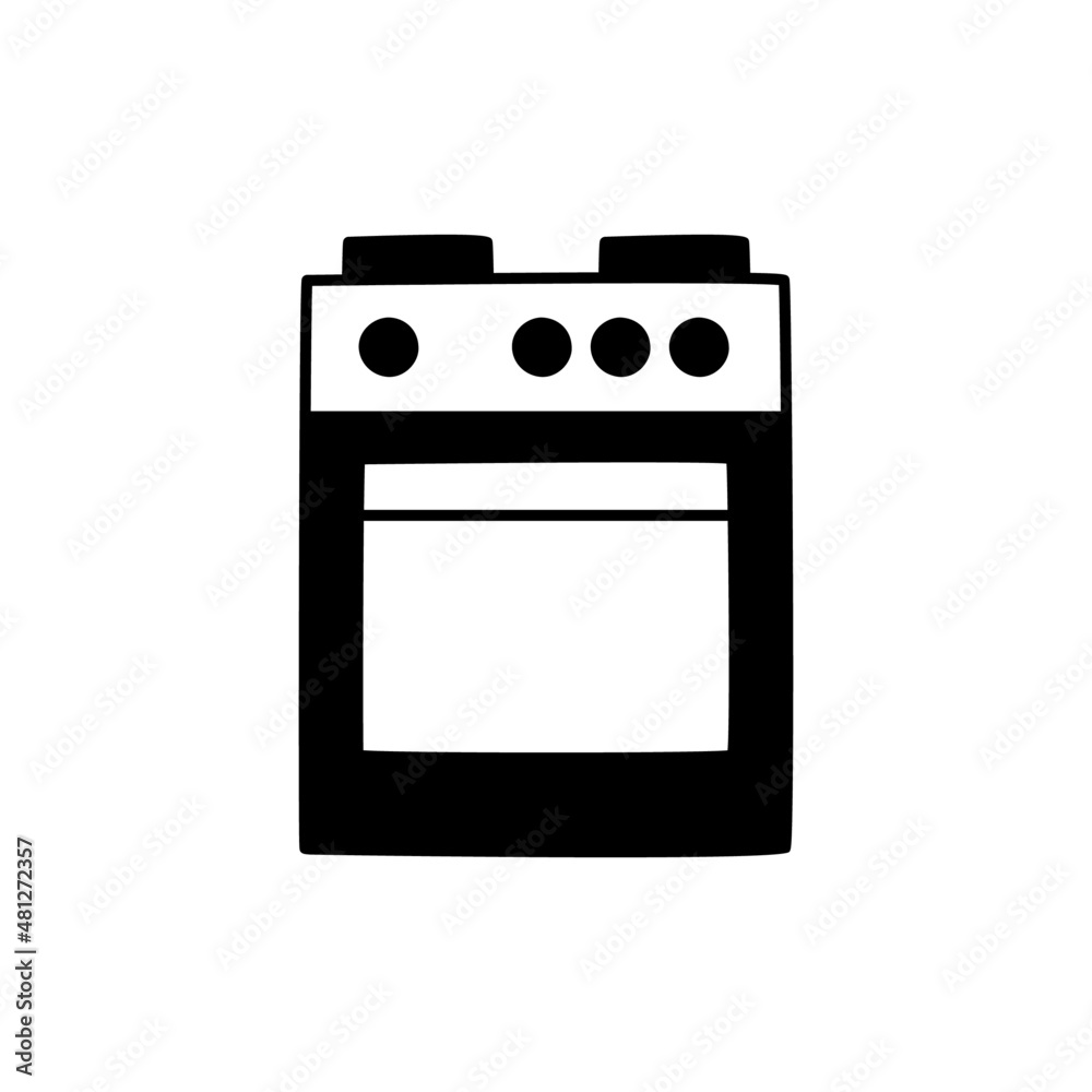 stove icon in black flat glyph, filled style isolated on white background stove icon in black flat glyph, filled style isolated on white background