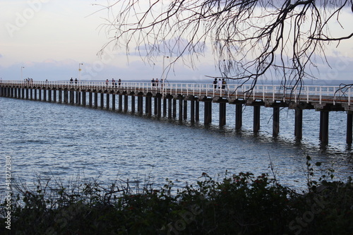 Urangan pier, Hervey Bay , Queensland, Australia photo