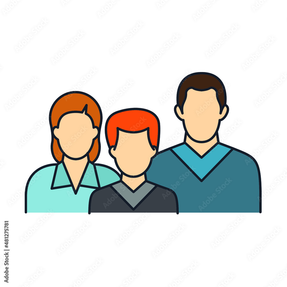 Set of Human Group Icon. people family pack symbol template for graphic and web design collection logo vector illustration Set of Human Group Icon. people family pack symbol template for graphic and web design collection logo vector illustration