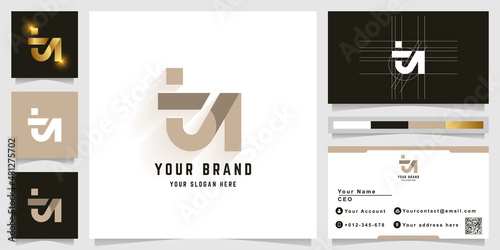 Foto Letter tN or tA monogram logo