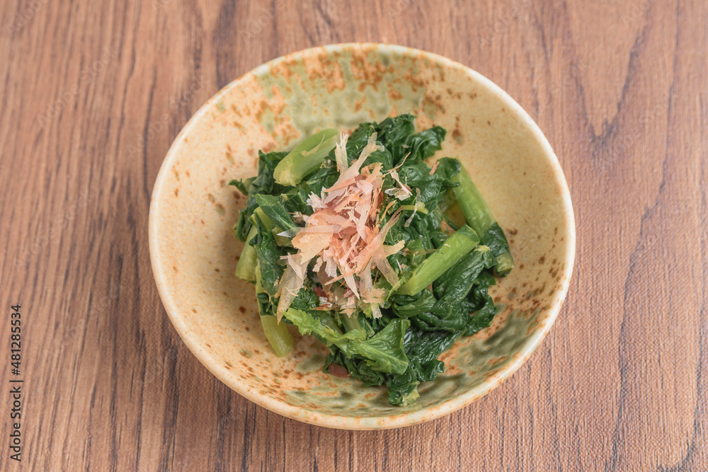 京の伝統野菜 畑菜の辛子和え 京の伝統野菜 畑菜の辛子和え