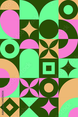 Vector abstract graphic design Banner Pattern background web template business banner
