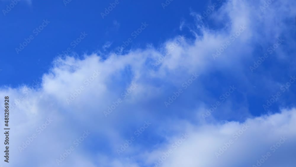 定点でインターバル撮影した空と雲のタイムラプス 定点でインターバル撮影した空と雲のタイムラプス