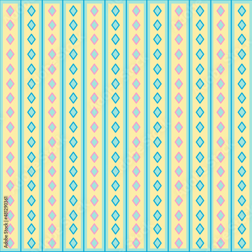 pink and blue patten background.