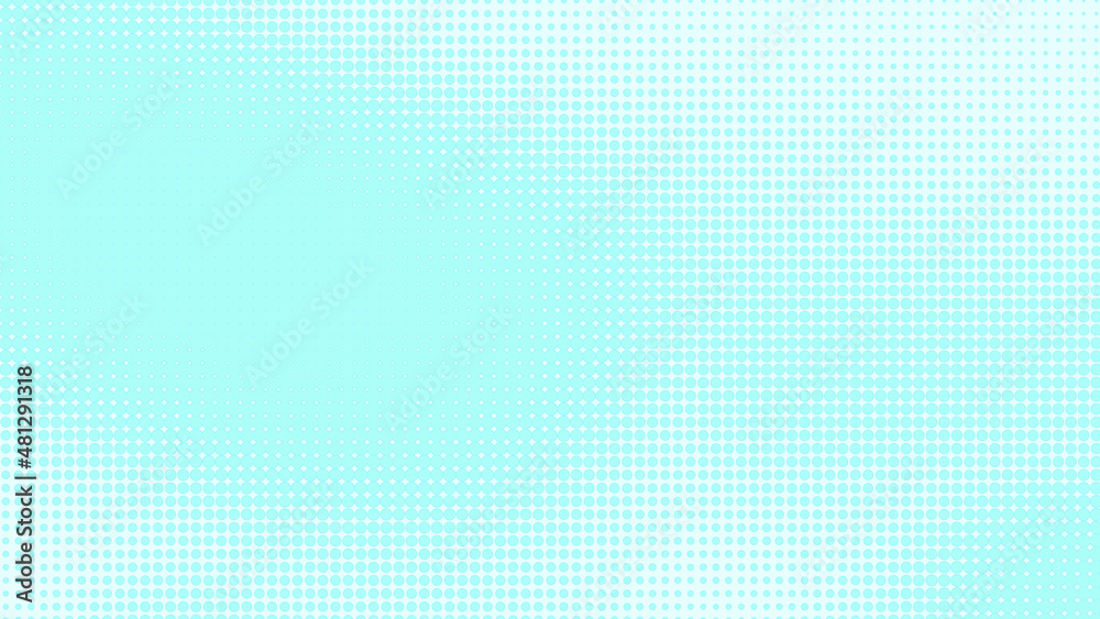 Dots halftone white blue and green color pattern gradient texture background. Dots halftone white blue and green color pattern gradient texture background.