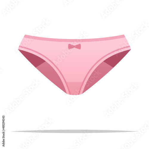 Women underwear panties vector isolated illustration