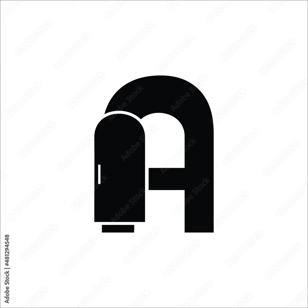 Initial A logo alphabet vector design template Initial A logo alphabet vector design template