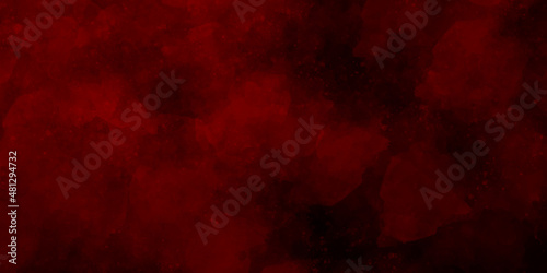 Red and yellow background Scary red wall for background. red wall scratches. bloody grunge background