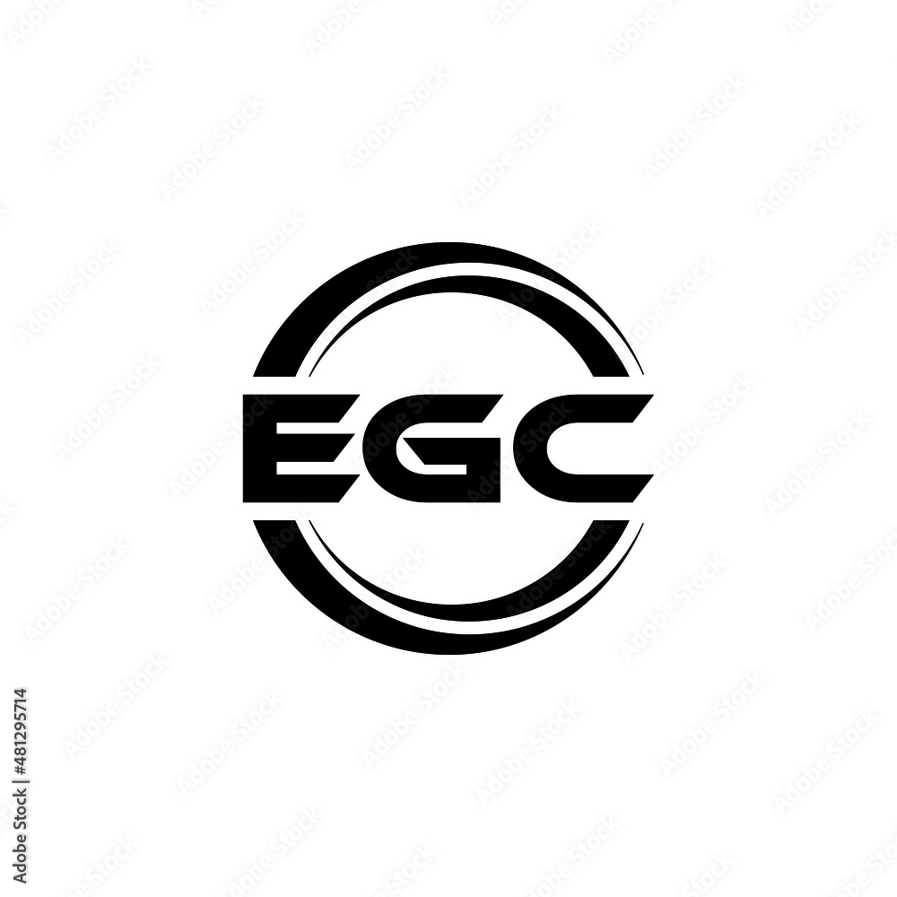 EGC letter logo design with white background in illustrator, vector logo modern alphabet font overlap style. calligraphy designs for logo, Poster, Invitation, etc. EGC letter logo design with white background in illustrator, vector logo modern alphabet font overlap style. calligraphy designs for logo, Poster, Invitation, etc.