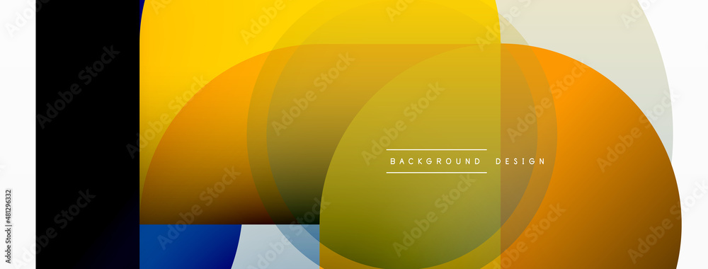 Geometrical minimal wallpaper. Geometric shapes. Vector illustration for wallpaper banner background or landing page