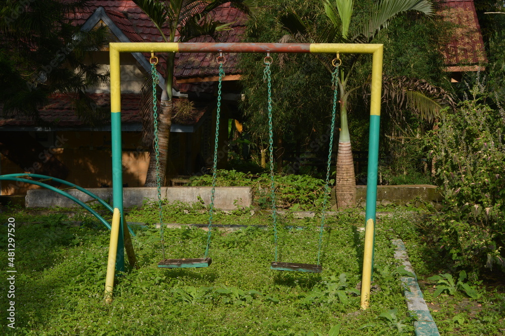 Fototapeta premium playground in the park