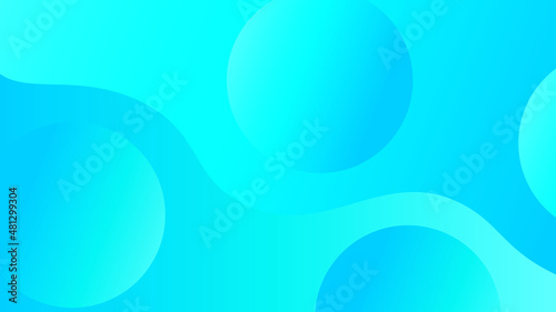 abstract blue background with bubbles