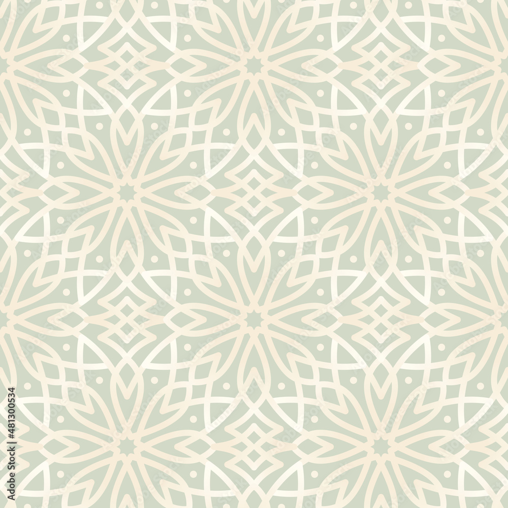 Gradient Arabic Vector Seamless Pattern Design Gradient Arabic Vector Seamless Pattern Design