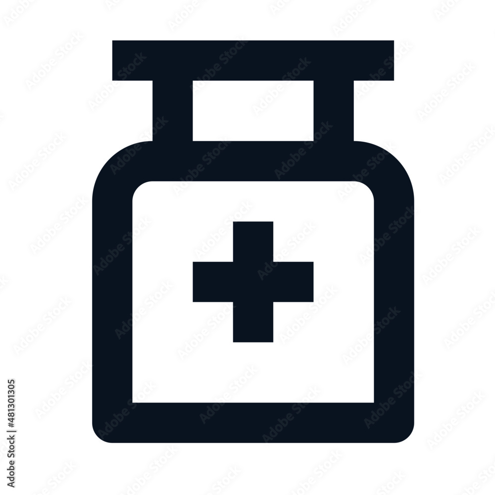 Fototapeta premium medicine bottle