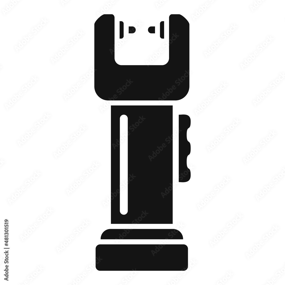 Taser stun icon simple vector. Police gun Taser stun icon simple vector. Police gun