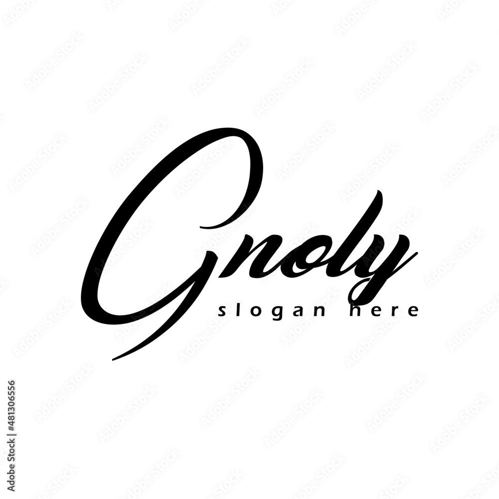Fototapeta premium Modern calligraphy text. Vector hand-drawn illustration black and white