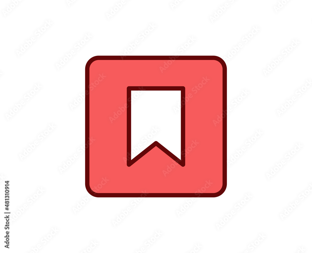 Bookmark premium line icon. Simple high quality pictogram. Modern outline style icons. Stroke vector illustration on a white background. Bookmark premium line icon. Simple high quality pictogram. Modern outline style icons. Stroke vector illustration on a white background.