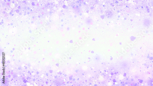 Fluffy glitter snow background