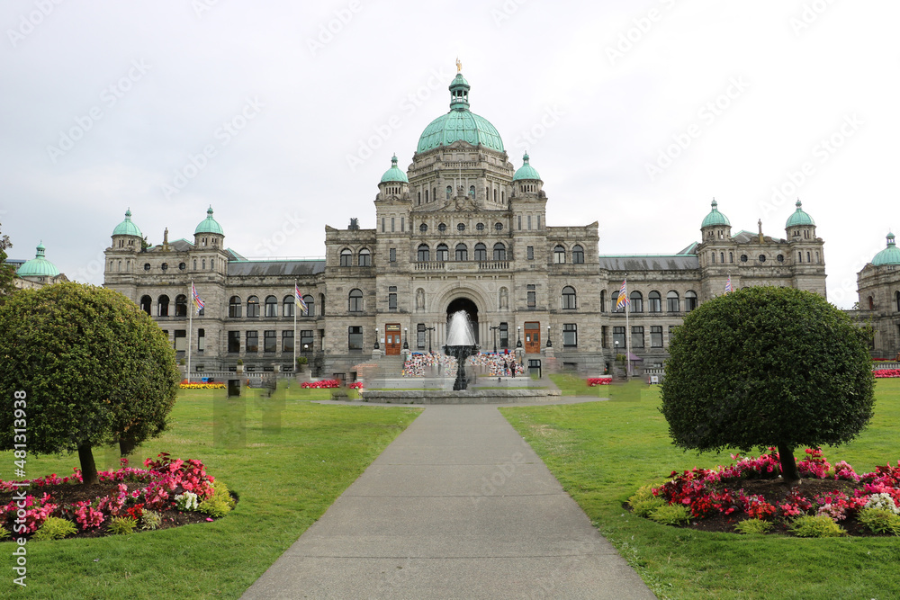 View of the British Columbia Parliament Building