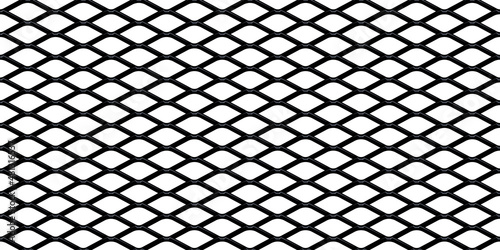 Black chrome Steel Grating background.