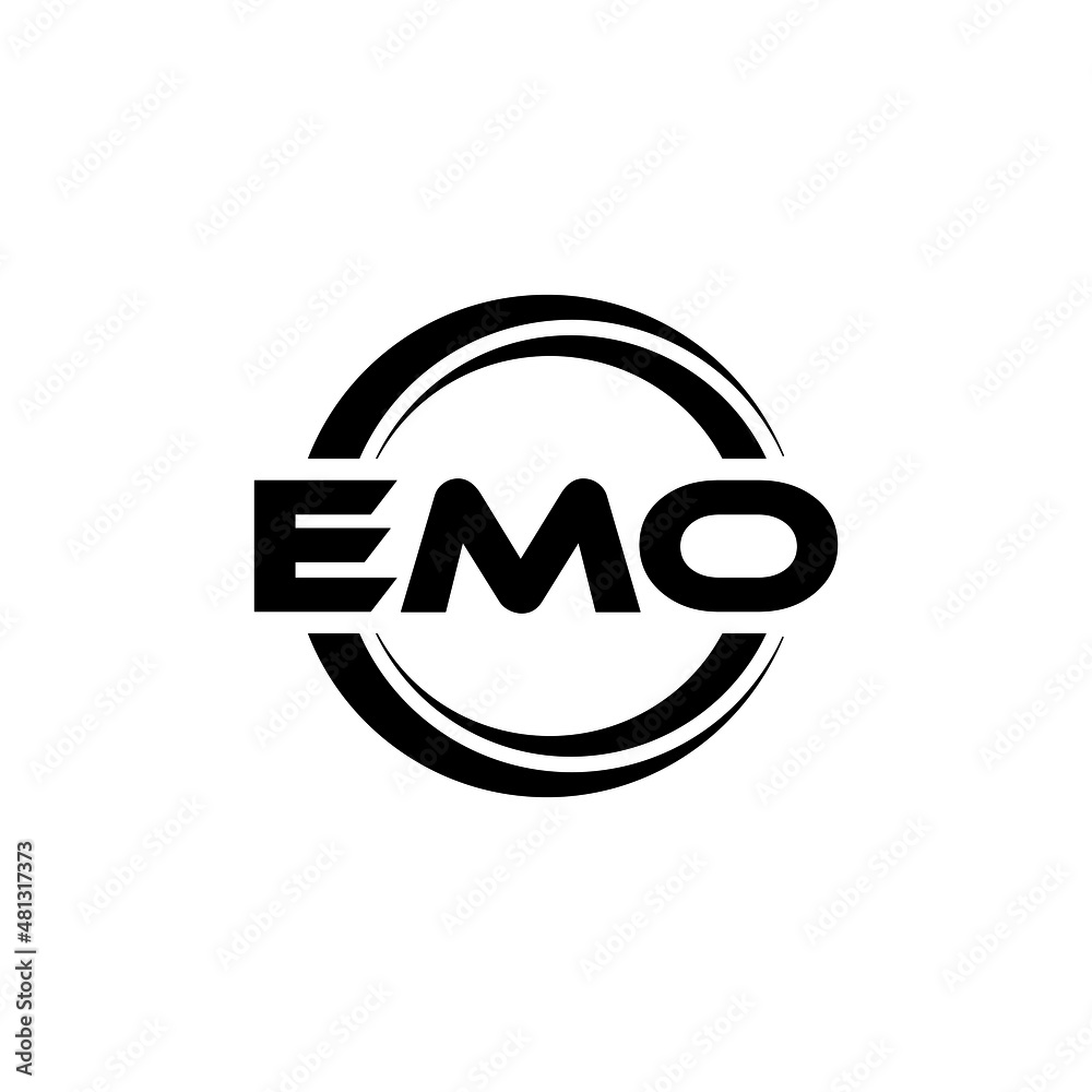 EMO letter logo design with white background in illustrator, vector logo modern alphabet font overlap style. calligraphy designs for logo, Poster, Invitation, etc. EMO letter logo design with white background in illustrator, vector logo modern alphabet font overlap style. calligraphy designs for logo, Poster, Invitation, etc.