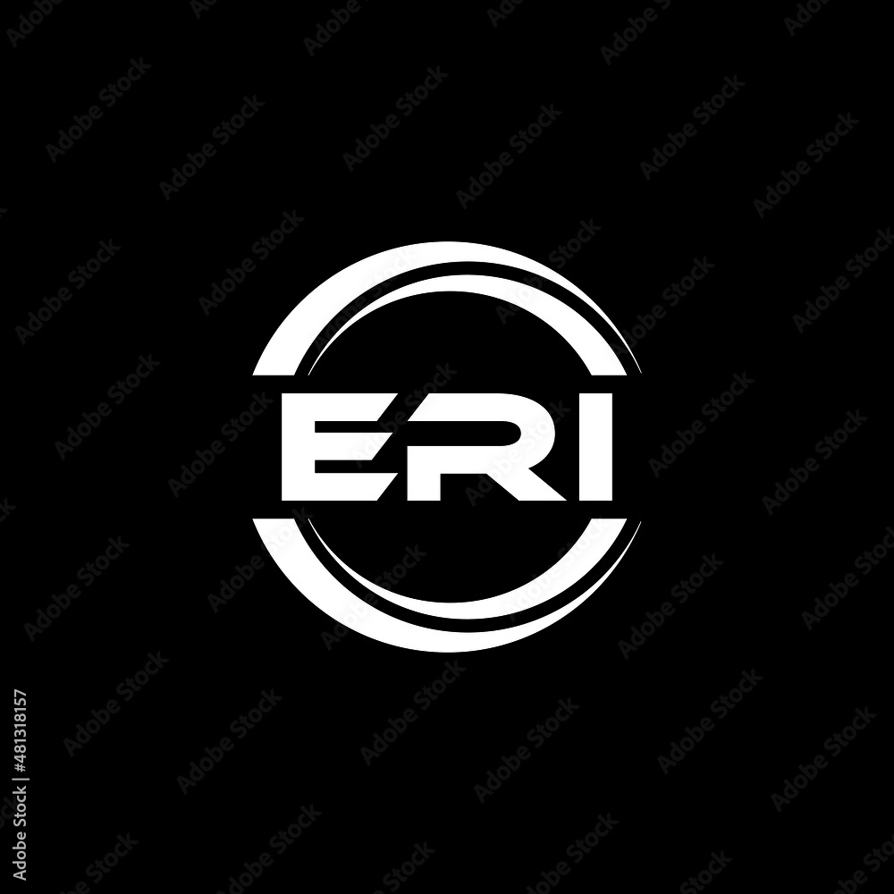 ERI letter logo design with black background in illustrator, vector logo modern alphabet font overlap style. calligraphy designs for logo, Poster, Invitation, etc. ERI letter logo design with black background in illustrator, vector logo modern alphabet font overlap style. calligraphy designs for logo, Poster, Invitation, etc.