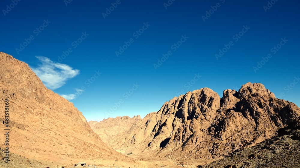 Sinai Desert and mountains