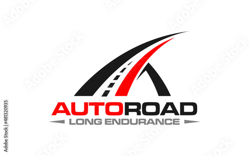 Illustration graphic vector of Asphalt repair, roadwork, pavement logo design template