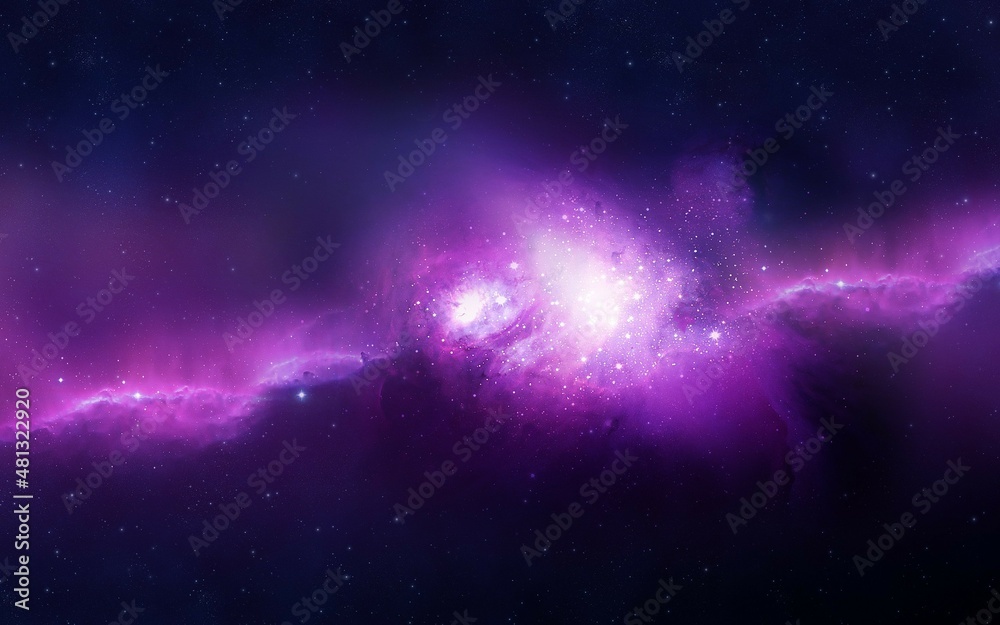 Obraz premium космос,туманность.