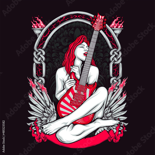guitar girl