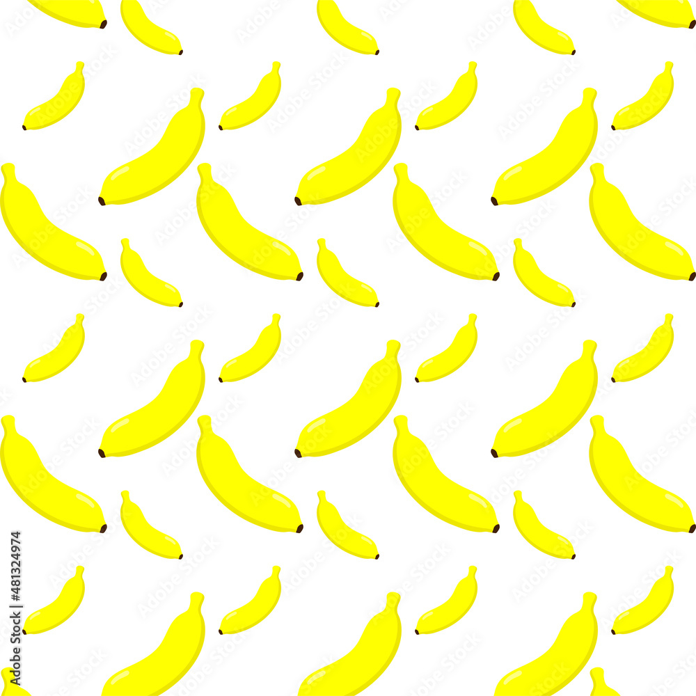 Banan background square design template vector Banan background square design template vector