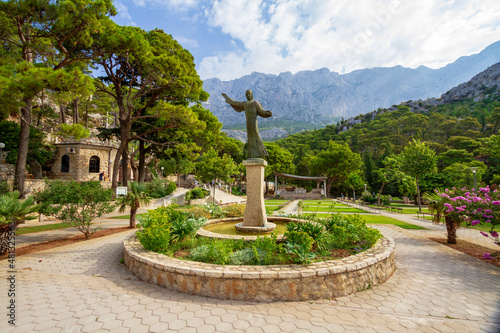 vepric, shrine of our lady of lourdes, makarska, croatia