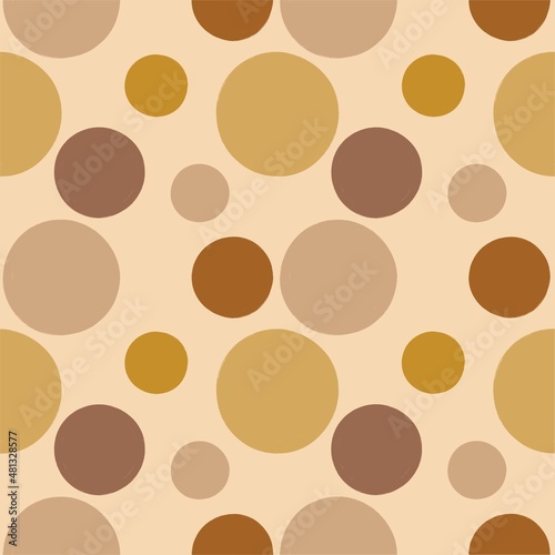 seamless background with circles