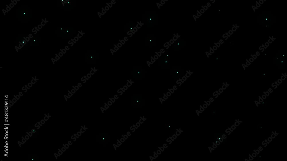 Dots on black background moving in slow motion 4k footage Dots on black background moving in slow motion 4k footage