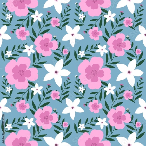 seamless floral pattern