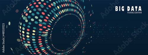 Abstract big data visualization